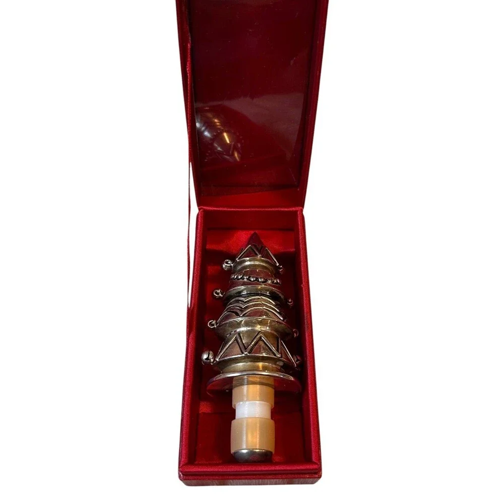 Neiman Marcus Christmas Tree Wine Bottle Stopper